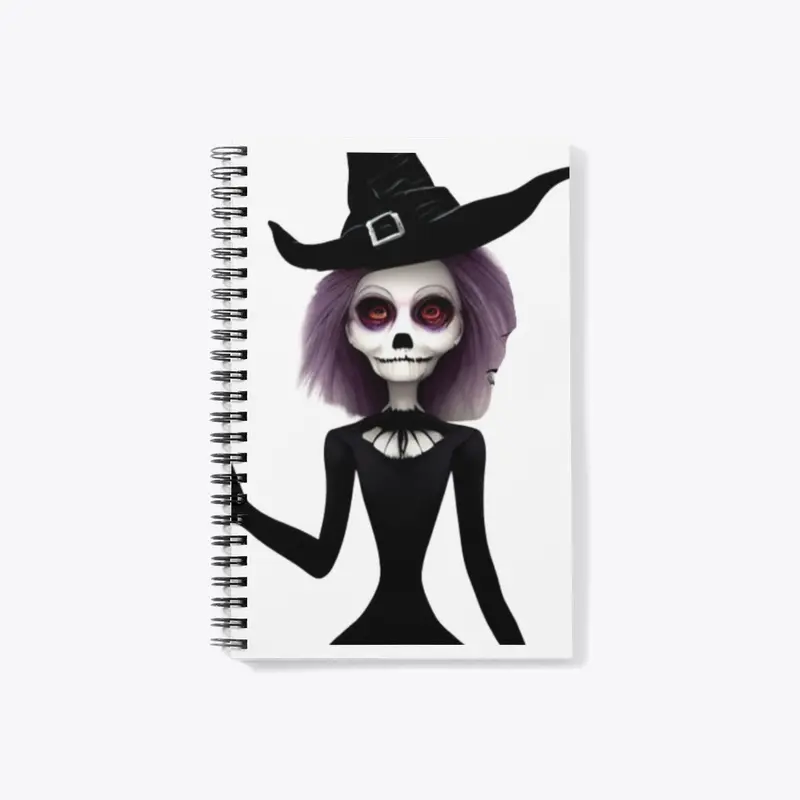 Skeleton Witch AI-Generated