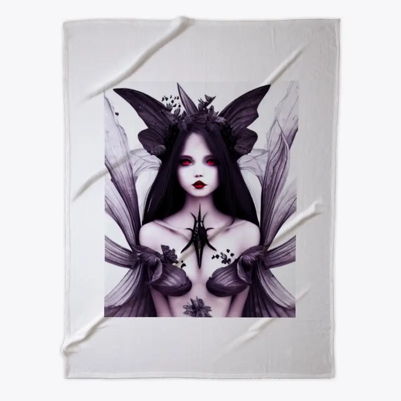 Dark Fairy Ai  Generated Art