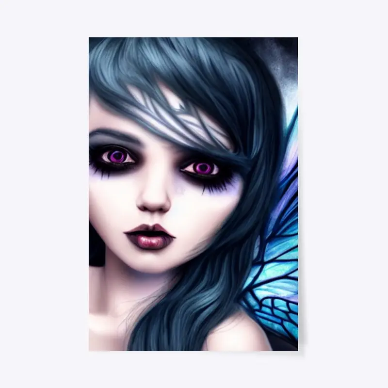 Ai Generated Dark Fairy