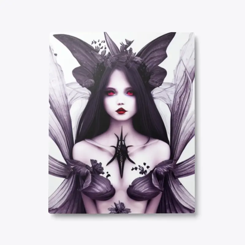 Dark Fairy Ai  Generated Art