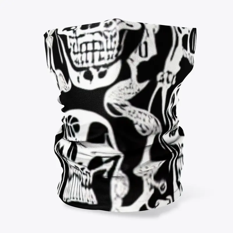 Skeleton pattern AI-generated Art