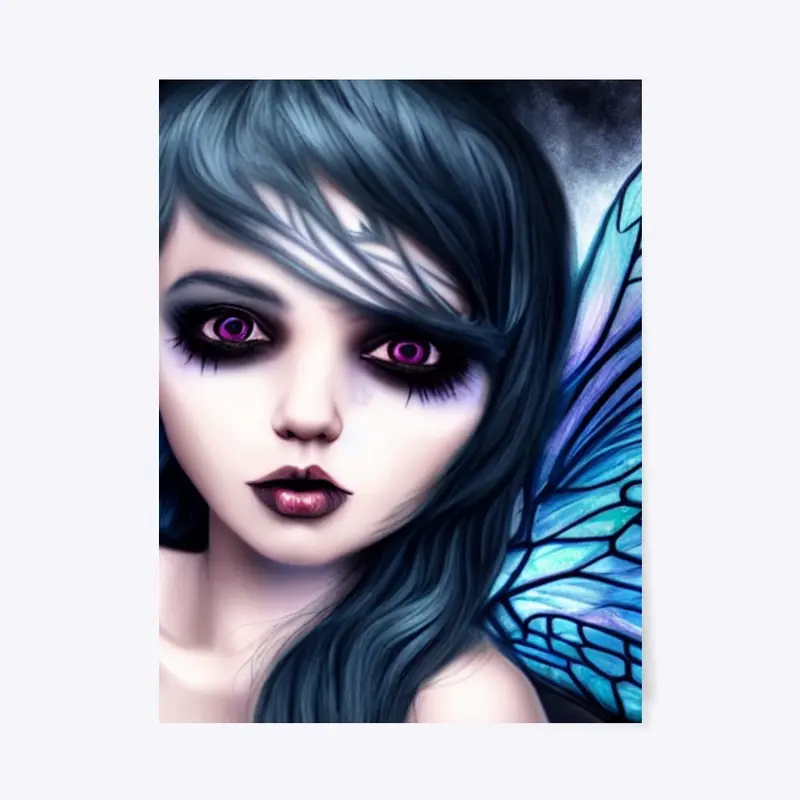 Ai Generated Dark Fairy